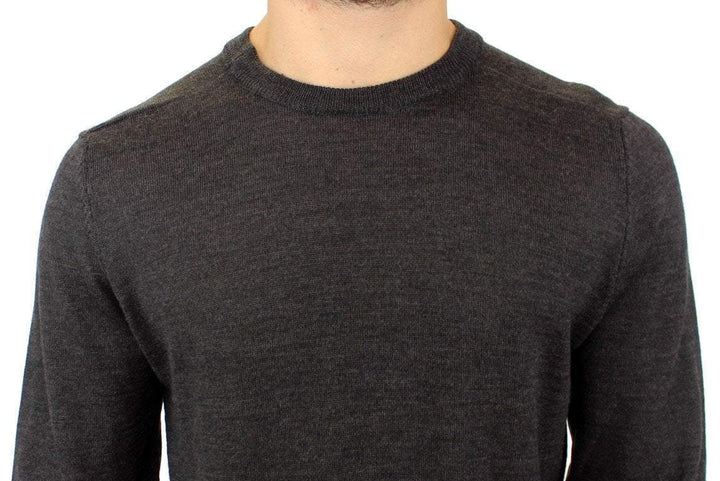 COSTUME NATIONAL C’N’C   Crew Neck Pullover Sweater #men, Catch, Costume National, feed-agegroup-adult, feed-color-gray, feed-gender-male, feed-size-IT48 | M, Gender_Men, Gray, IT48 | M, Kogan, Sweaters - Men - Clothing at SEYMAYKA