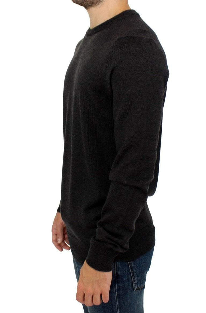 COSTUME NATIONAL C’N’C   Crew Neck Pullover Sweater #men, Catch, Costume National, feed-agegroup-adult, feed-color-gray, feed-gender-male, feed-size-IT48 | M, Gender_Men, Gray, IT48 | M, Kogan, Sweaters - Men - Clothing at SEYMAYKA