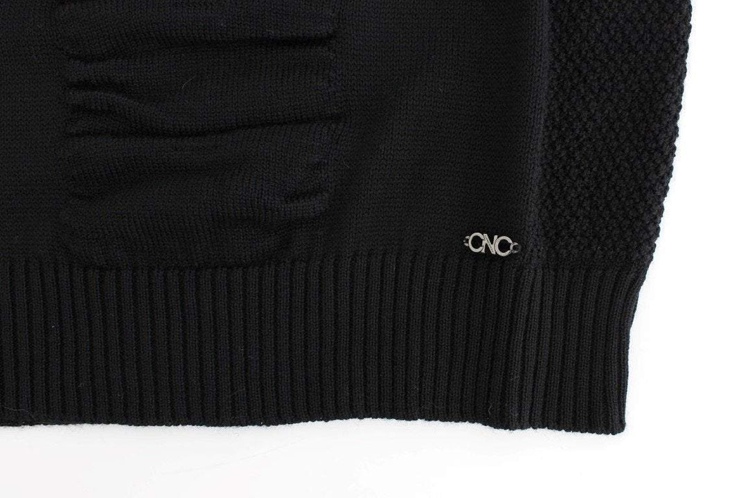 COSTUME NATIONAL C’N’C  V-Neck Wool Sweater #women, Black, Catch, Costume National, feed-agegroup-adult, feed-color-black, feed-gender-female, feed-size-XS, Gender_Women, Kogan, Sweaters - Women - Clothing, XS at SEYMAYKA