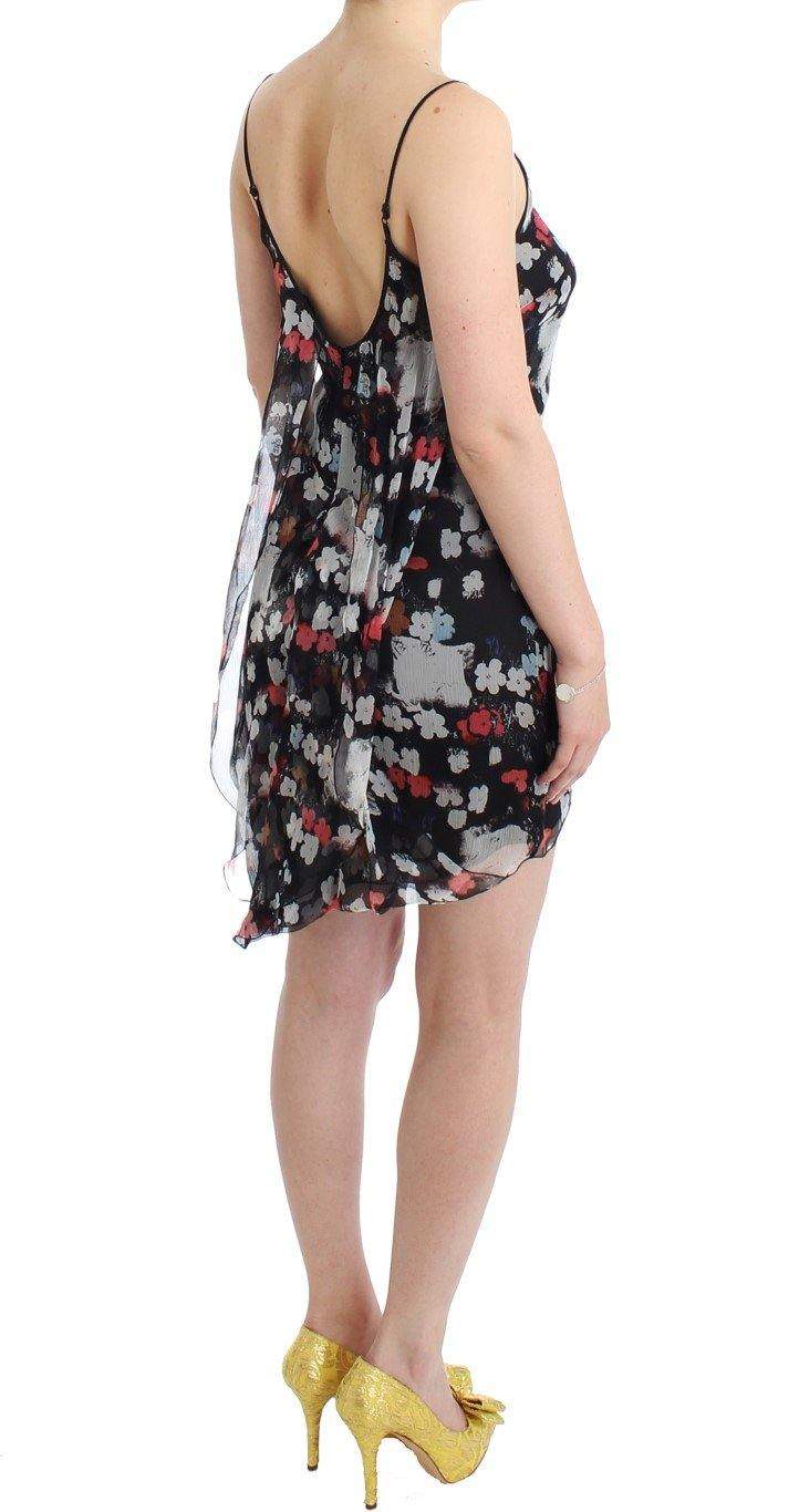 COSTUME NATIONAL C’N’C  Floral Silk Mini Dress #women, Catch, Clothing_Dress, Costume National, Dresses - Women - Clothing, feed-agegroup-adult, feed-color-multicolor, feed-gender-female, feed-size-IT40|S, Gender_Women, IT40|S, Kogan, Multicolor at SEYMAYKA