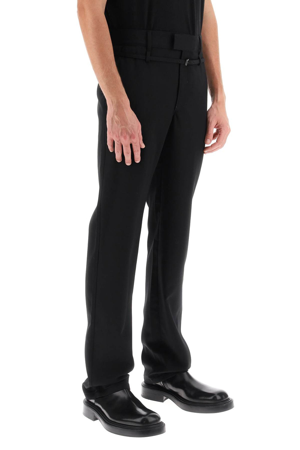 Jacquemus le pantalon disgreghi belted pants-1