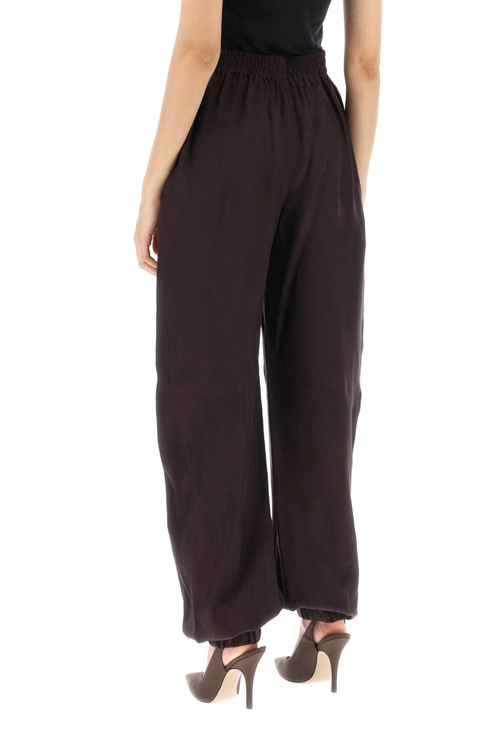 The attico monogram jacquard pants-2