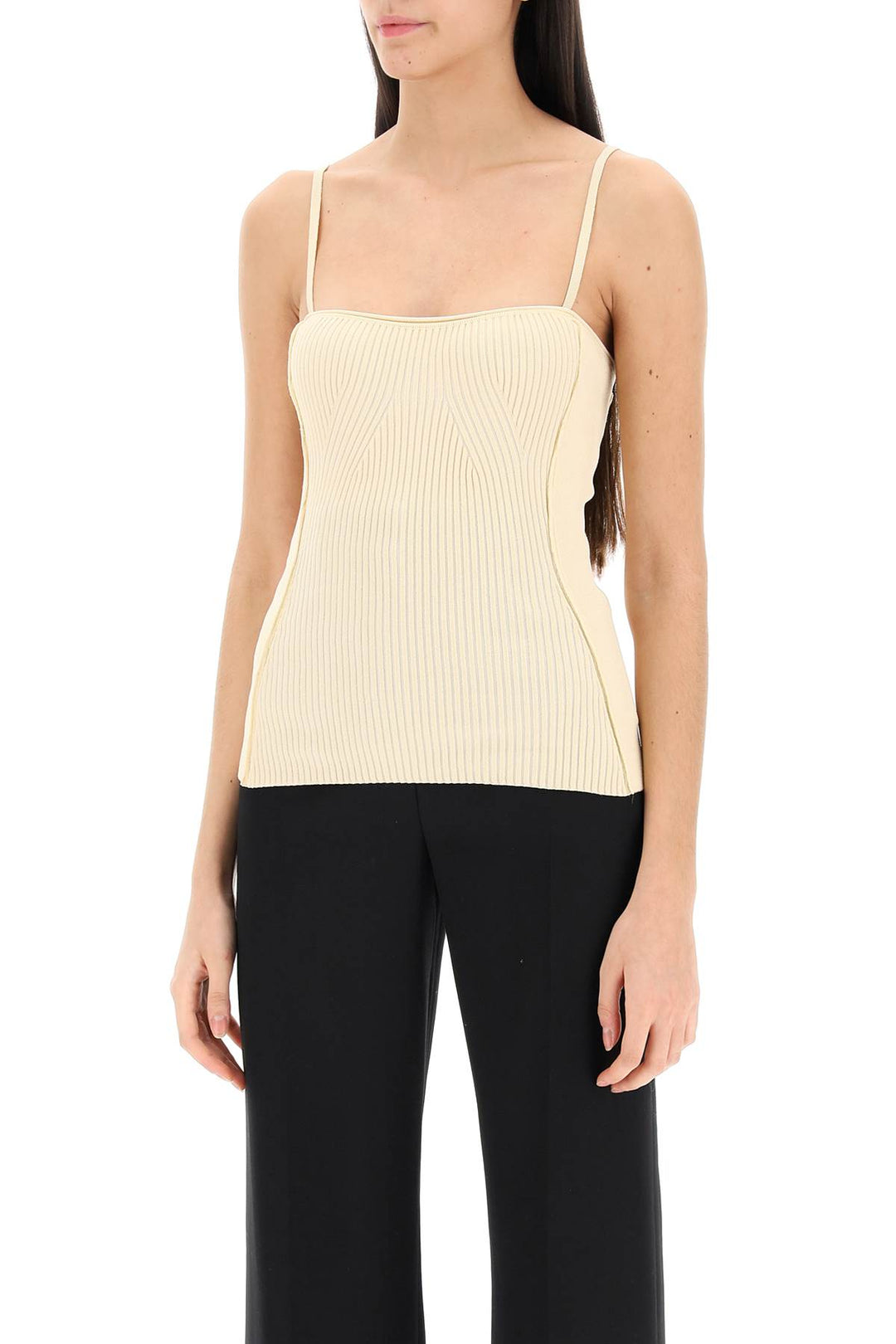 Jacquemus le haut sierra knitted top-3