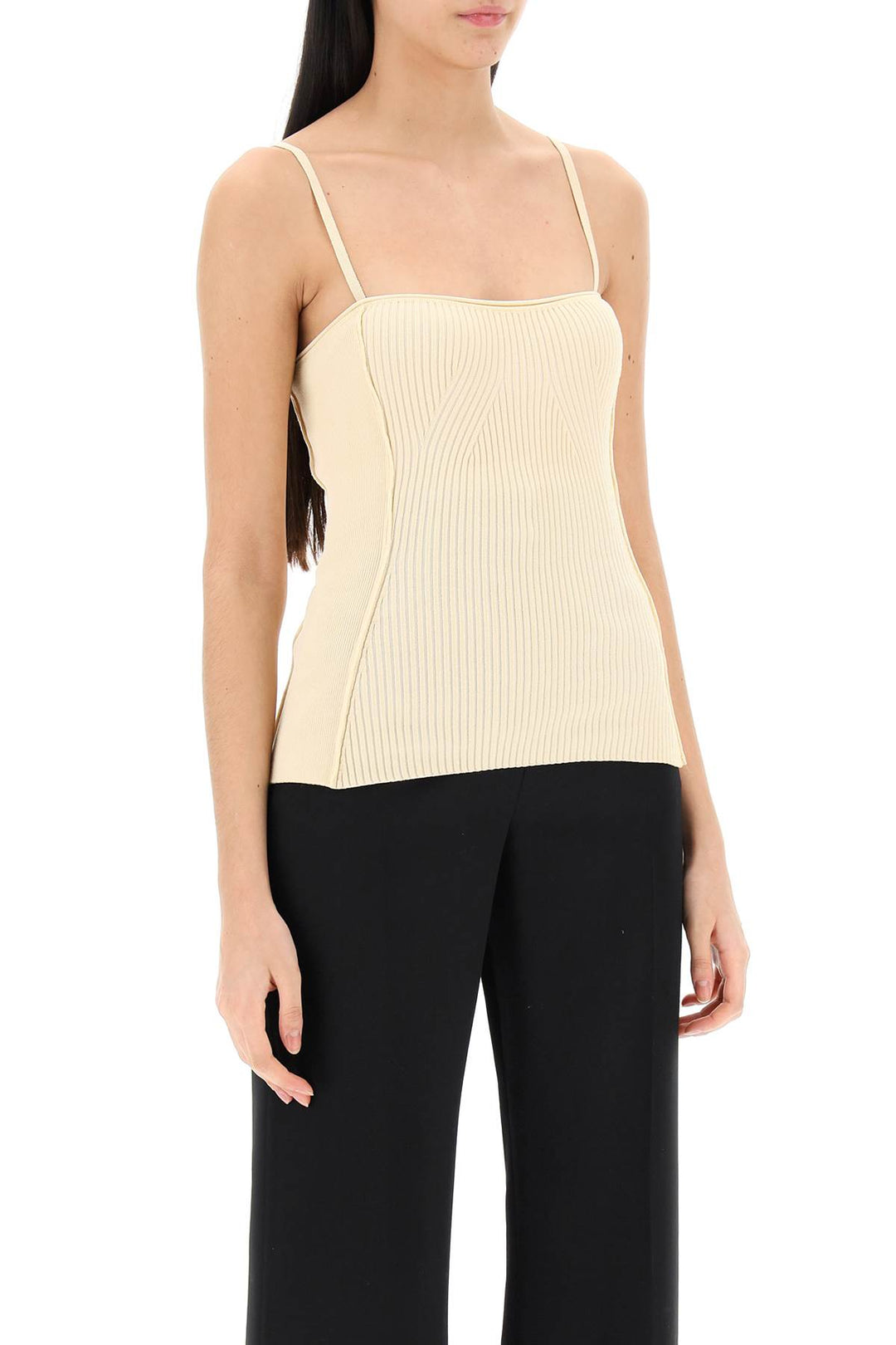 Jacquemus le haut sierra knitted top-1