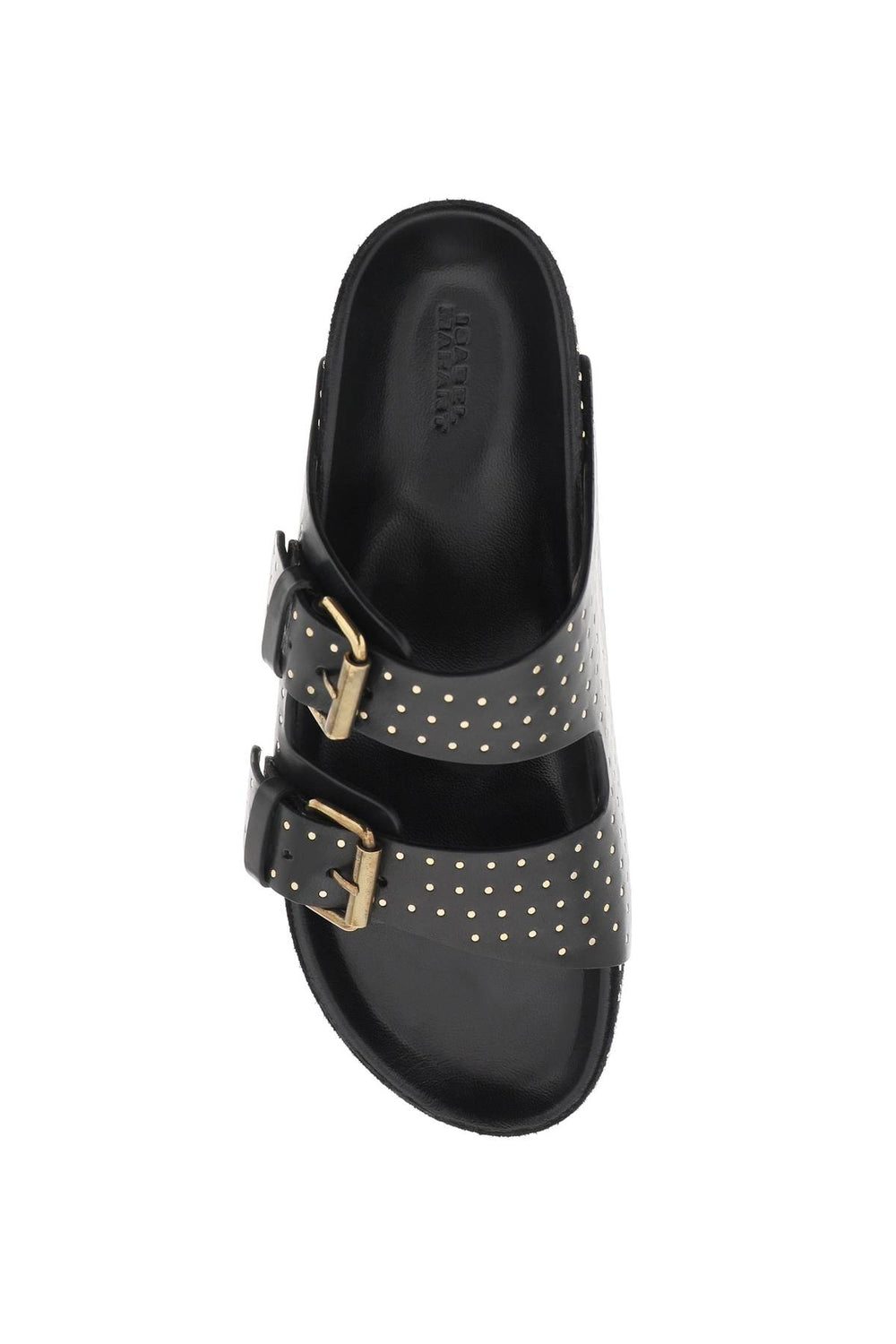 Isabel marant lennyo studded slides-1