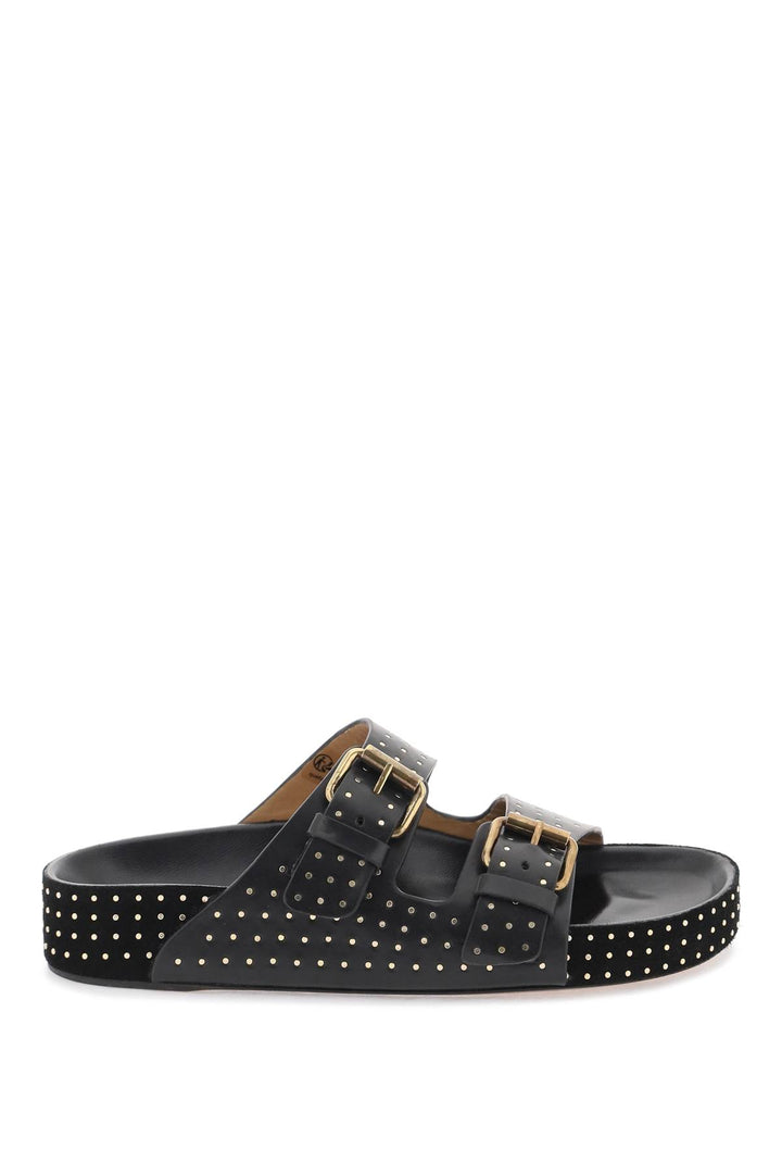 Isabel marant lennyo studded slides-0