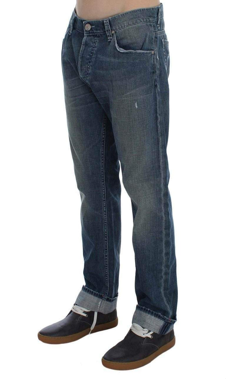 ACHT  Wash Cotton Denim Regular Fit Jeans #men, Acht, Blue, Catch, feed-agegroup-adult, feed-color-blue, feed-gender-male, feed-size-W34, Gender_Men, Jeans & Pants - Men - Clothing, Kogan, W34 at SEYMAYKA