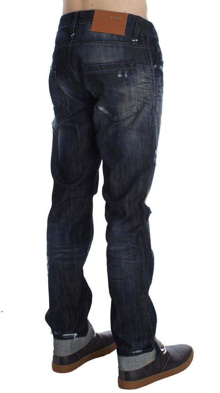 ACHT  Cotton Regular Straight Fit Jeans #men, Acht, Blue, Catch, feed-agegroup-adult, feed-color-blue, feed-gender-male, feed-size-W34, Gender_Men, Jeans & Pants - Men - Clothing, Kogan, W34 at SEYMAYKA