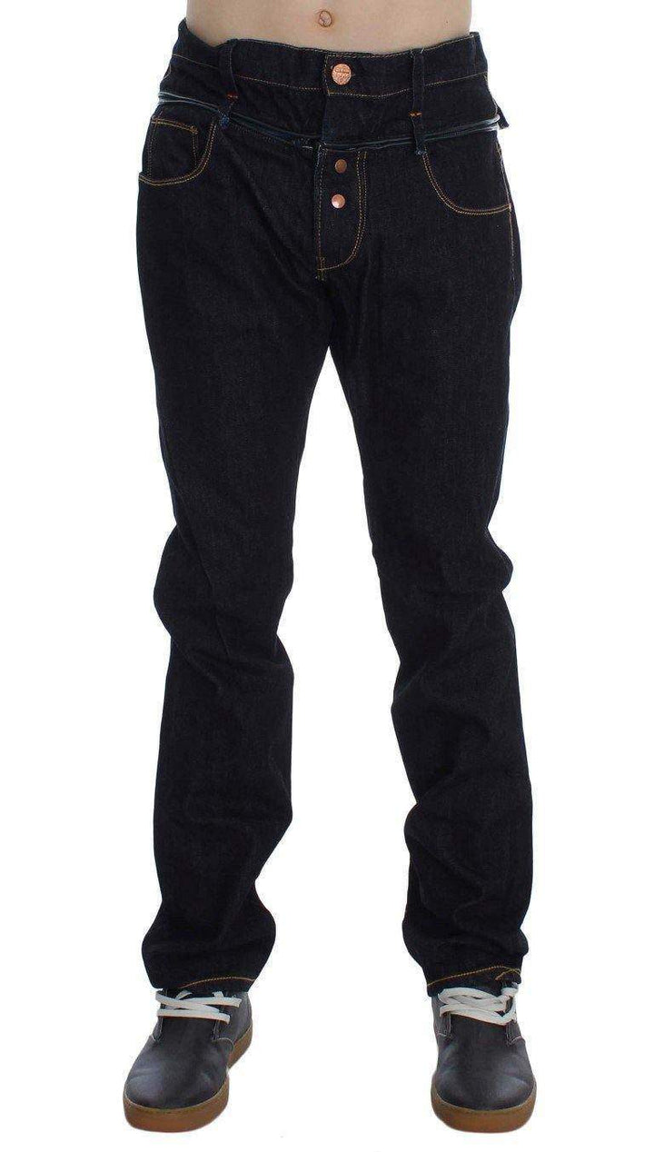 ACHT  Cotton Regular Straight Fit Jeans #men, Acht, Blue, Catch, feed-agegroup-adult, feed-color-blue, feed-gender-male, feed-size-W34, Gender_Men, Jeans & Pants - Men - Clothing, Kogan, W34 at SEYMAYKA