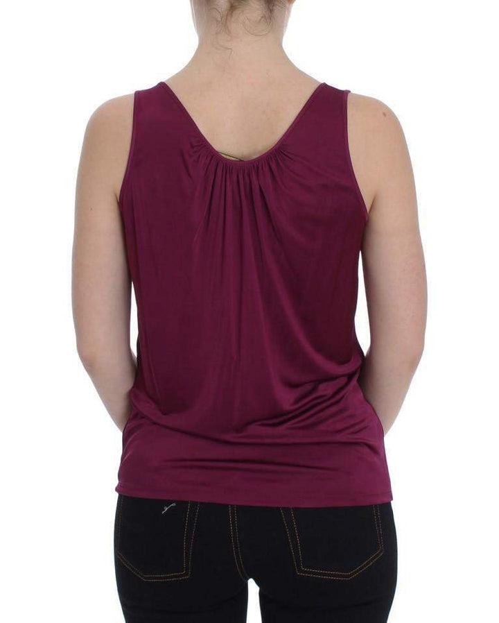 PLEIN SUD Purple Sleeveless Top Blouse #women, Catch, feed-agegroup-adult, feed-color-purple, feed-gender-female, feed-size-IT40 | XS, Gender_Women, IT40 | XS, Kogan, PLEIN SUD, Purple, Tops & T-Shirts - Women - Clothing at SEYMAYKA