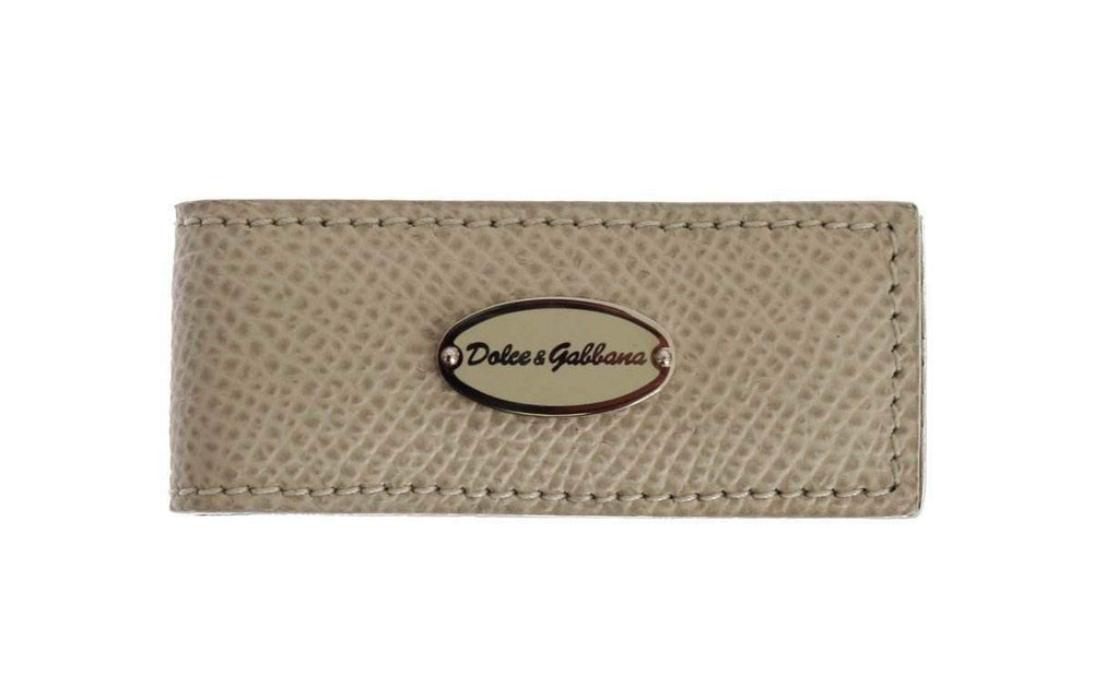 Dolce & Gabbana Beige Leather Magnet Money Clip #men, Beige, Brand_Dolce & Gabbana, Catch, Dolce & Gabbana, feed-agegroup-adult, feed-color-beige, feed-gender-male, feed-size-OS, Gender_Men, Kogan, Money Clips - Men - Jewelry at SEYMAYKA