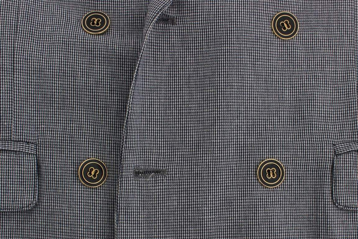 Master Coat Blue Double Breasted Regular Fit Blazer #men, Blazers - Men - Clothing, Blue, feed-agegroup-adult, feed-color-Blue, feed-gender-male, feed-size-IT50 | L, IT50 | L, Master Coat at SEYMAYKA