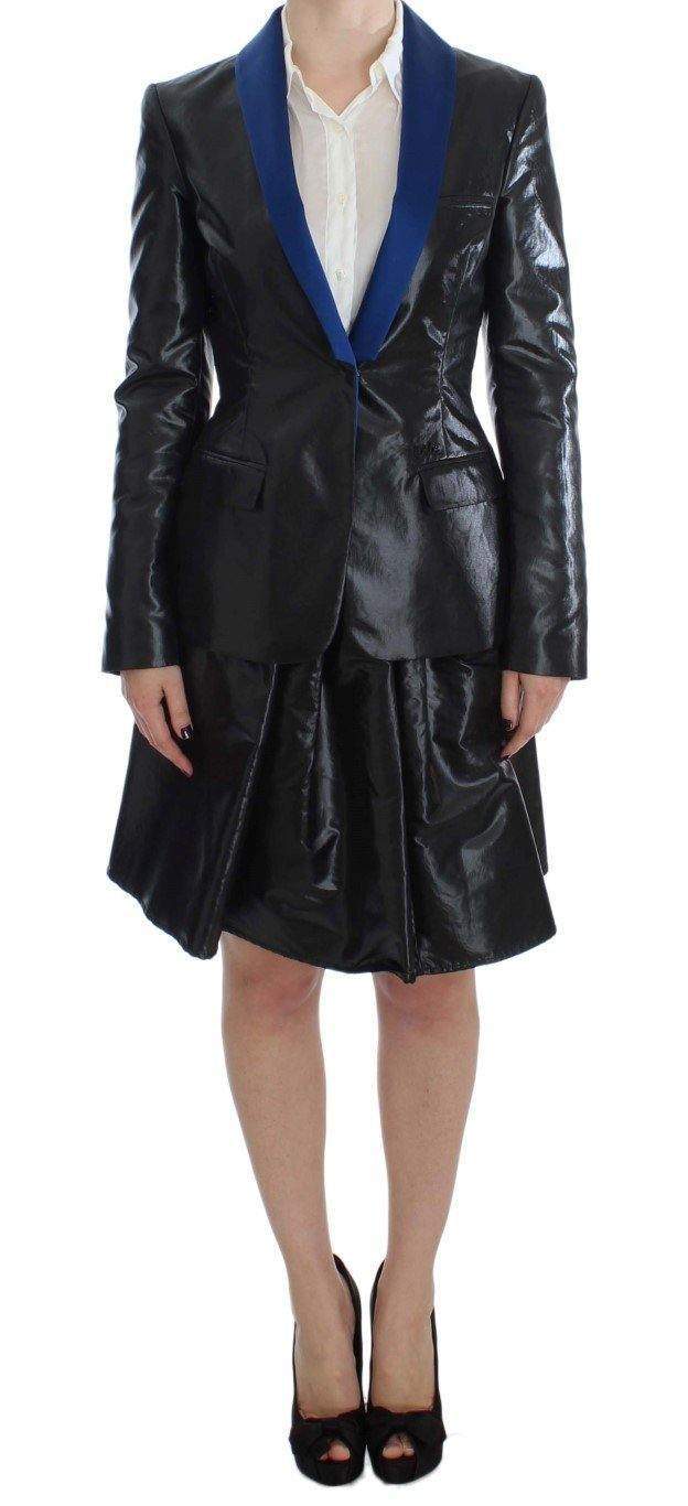 Exte  Two Piece Suit Skirt & Blazer #women, Black, Catch, Exte, feed-agegroup-adult, feed-color-black, feed-gender-female, feed-size-IT40|S, feed-size-IT42|M, Gender_Women, IT40|S, IT42|M, Kogan, Suits & Blazers - Women - Clothing at SEYMAYKA