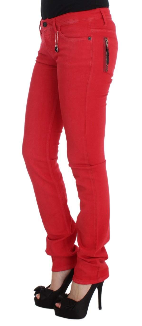 COSTUME NATIONAL C’N’C   Cotton Blend Super Slim Fit Jeans #women, Catch, Costume National, feed-agegroup-adult, feed-color-red, feed-gender-female, feed-size-W24, feed-size-W27, feed-size-W28, feed-size-W29, Gender_Women, Jeans & Pants - Women - Clothing, Kogan, Red, W24, W27, W28, W29, W31 at SEYMAYKA