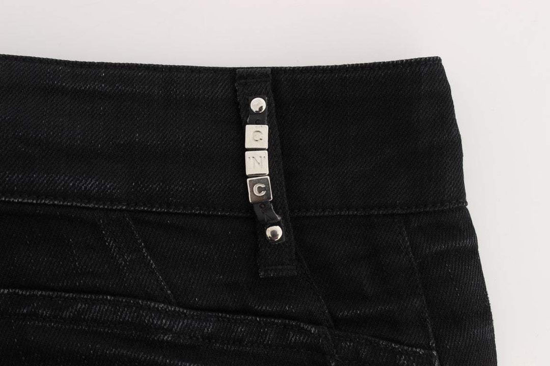 Costume National Black Cotton Slouchy Slims Fit Jeans #women, Black, Costume National, feed-agegroup-adult, feed-color-black, feed-gender-female, feed-size-W26, Jeans & Pants - Women - Clothing, W26 at SEYMAYKA