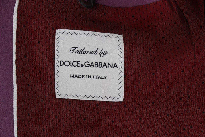 Dolce & Gabbana  Purple Cashmere Slim Fit Blazer Jacket #men, Blazers - Men - Clothing, Brand_Dolce & Gabbana, Catch, Dolce & Gabbana, feed-agegroup-adult, feed-color-purple, feed-gender-male, feed-size-IT44 | XS, Gender_Men, IT44 | XS, Kogan, Purple at SEYMAYKA