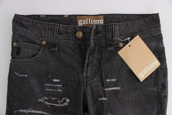 John Galliano  Torn Straight Fit Jeans #women, Catch, feed-agegroup-adult, feed-color-gray, feed-gender-female, feed-size-W26, Gender_Women, Gray, Jeans & Pants - Women - Clothing, John Galliano, Kogan, W26, Women - New Arrivals at SEYMAYKA