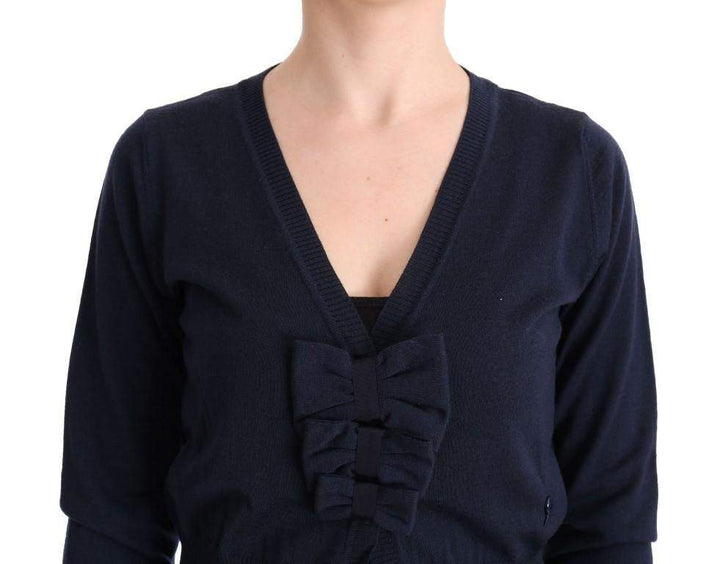 MARGHI LO’  Wool Blouse Sweater #women, Blue, Catch, feed-agegroup-adult, feed-color-blue, feed-gender-female, feed-size-IT44|L, Gender_Women, IT44|L, Kogan, MARGHI LO', Sweaters - Women - Clothing, Women - New Arrivals at SEYMAYKA