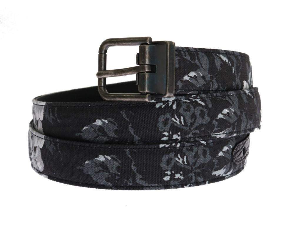 Dolce & Gabbana  Black Cayman Linen Leather Belt #men, 100 cm / 40 Inches, 85 cm / 34 Inches, 90 cm / 36 Inches, 95 cm / 38 Inches, Accessories - New Arrivals, Belts - Men - Accessories, Black, Brand_Dolce & Gabbana, Catch, Dolce & Gabbana, feed-agegroup-adult, feed-color-black, feed-gender-male, feed-size- 34 Inches, feed-size- 36 Inches, feed-size- 38 Inches, feed-size- 40 Inches, Gender_Men, Kogan at SEYMAYKA