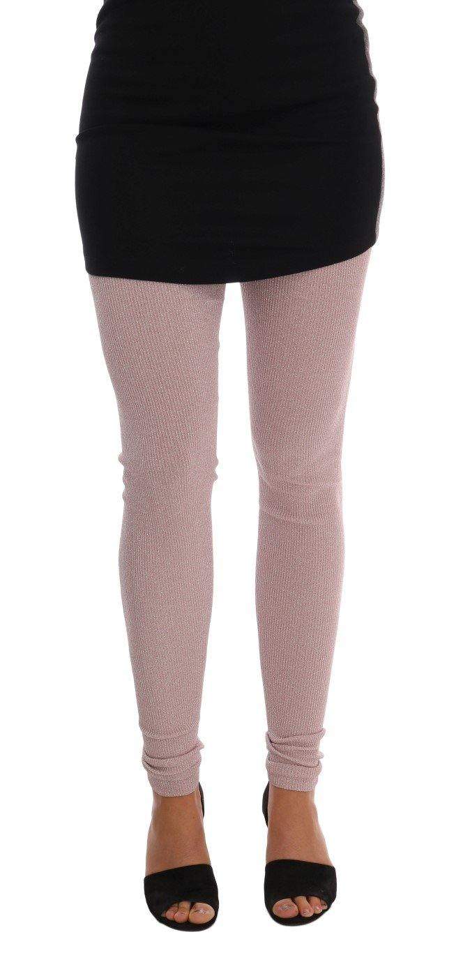 Dolce & Gabbana  Pink Stretch Waist Tights Stockings #women, Brand_Dolce & Gabbana, Catch, Dolce & Gabbana, feed-agegroup-adult, feed-color-pink, feed-gender-female, feed-size-IT40|S, Gender_Women, IT40|S, Kogan, Pink, Tights & Socks - Women - Clothing, Women - New Arrivals at SEYMAYKA