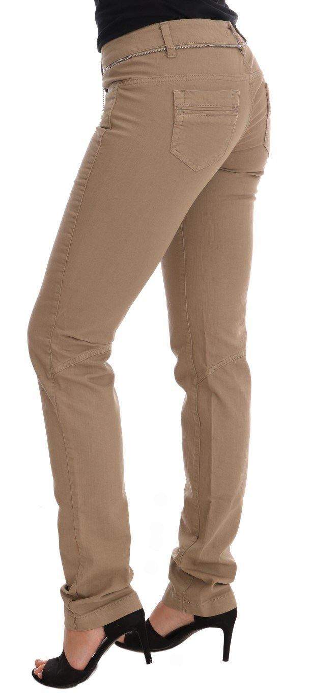 COSTUME NATIONAL C’N’C   Cotton Stretch Slim Fit Jeans #women, Beige, Catch, Costume National, feed-agegroup-adult, feed-color-beige, feed-gender-female, feed-size-W26, Gender_Women, Jeans & Pants - Women - Clothing, Kogan, W26, Women - New Arrivals at SEYMAYKA