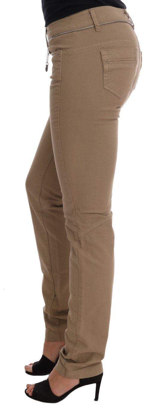 COSTUME NATIONAL C’N’C   Cotton Stretch Slim Fit Jeans #women, Beige, Catch, Costume National, feed-agegroup-adult, feed-color-beige, feed-gender-female, feed-size-W26, Gender_Women, Jeans & Pants - Women - Clothing, Kogan, W26, Women - New Arrivals at SEYMAYKA