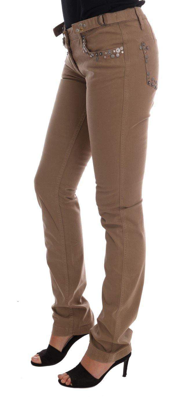 COSTUME NATIONAL C’N’C   Cotton Stretch Slim Fit Jeans #women, Beige, Catch, Costume National, feed-agegroup-adult, feed-color-beige, feed-gender-female, feed-size-W26, Gender_Women, Jeans & Pants - Women - Clothing, Kogan, W26, Women - New Arrivals at SEYMAYKA