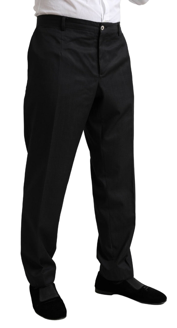 Dolce & Gabbana Black MARTINI Single Breasted 2 Piece Suit