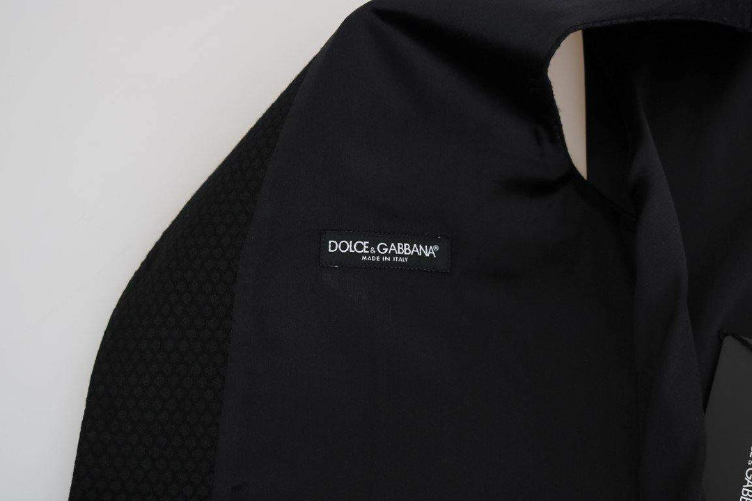 Dolce & Gabbana  Black Polka Dot Pattern Vest #men, Black, Brand_Dolce & Gabbana, Catch, Dolce & Gabbana, feed-agegroup-adult, feed-color-black, feed-gender-male, feed-size-IT48 | M, Gender_Men, IT48 | M, Kogan, Men - New Arrivals, Vests - Men - Clothing at SEYMAYKA