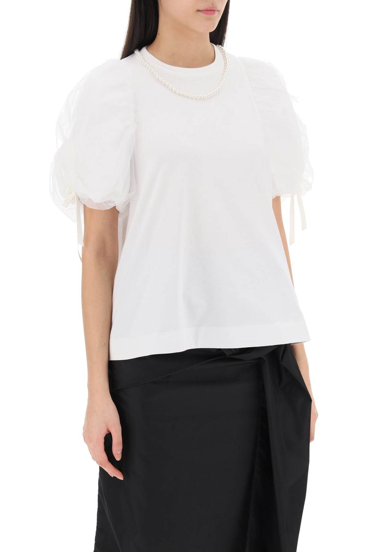 Simone rocha puff sleeves t-shirt-1