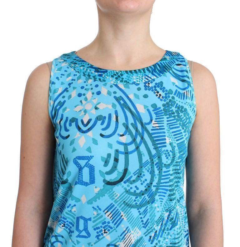 John Galliano  Printed Tank Top #women, Blue, Catch, feed-agegroup-adult, feed-color-blue, feed-gender-female, feed-size-S, feed-size-XS, Gender_Women, John Galliano, Kogan, S, Tops & T-Shirts - Women - Clothing, XS at SEYMAYKA