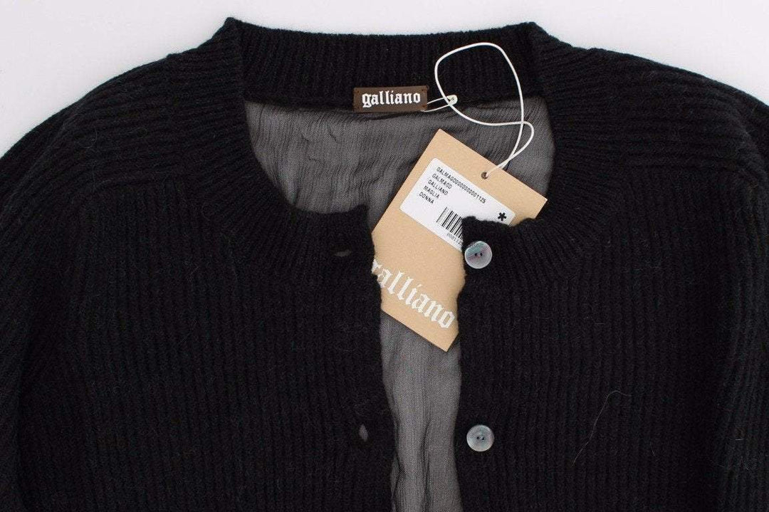 John Galliano Wool Cardigan #women, Black, Catch, feed-agegroup-adult, feed-color-black, feed-gender-female, feed-size-S, Gender_Women, John Galliano, Kogan, S, Sweaters - Women - Clothing at SEYMAYKA