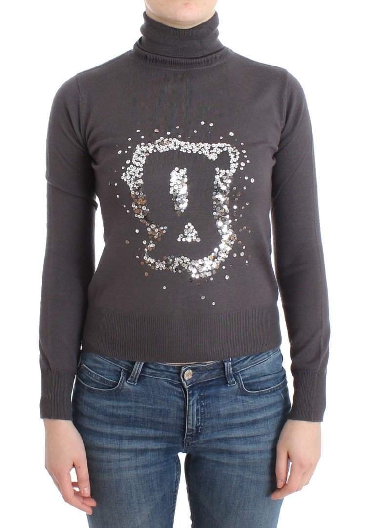 John Galliano  Turtleneck Cotton Sweater #women, Brown, Catch, feed-agegroup-adult, feed-color-brown, feed-gender-female, feed-size-XS, feed-size-XXS, Gender_Women, John Galliano, Kogan, Sweaters - Women - Clothing, XS, XXS at SEYMAYKA