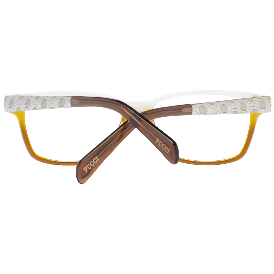 Emilio Pucci Brown Women Optical Frames #women, Brown, Emilio Pucci, feed-agegroup-adult, feed-color-Brown, feed-gender-female, Frames for Women - Frames at SEYMAYKA