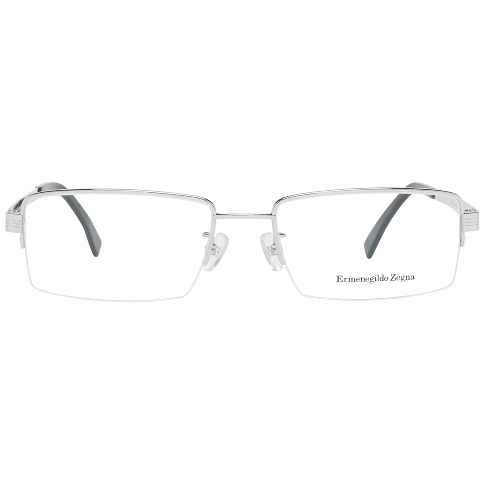 Ermenegildo Zegna Silver Men Optical Frames #men, Ermenegildo Zegna, feed-agegroup-adult, feed-color-Silver, feed-gender-male, Frames for Men - Frames, Silver at SEYMAYKA