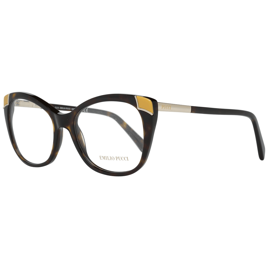 Emilio Pucci Brown Women Optical Frames #women, Brown, Emilio Pucci, feed-agegroup-adult, feed-color-Brown, feed-gender-female, Frames for Women - Frames at SEYMAYKA