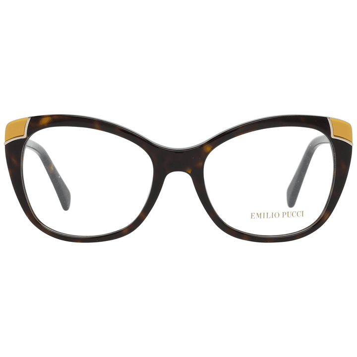 Emilio Pucci Brown Women Optical Frames #women, Brown, Emilio Pucci, feed-agegroup-adult, feed-color-Brown, feed-gender-female, Frames for Women - Frames at SEYMAYKA