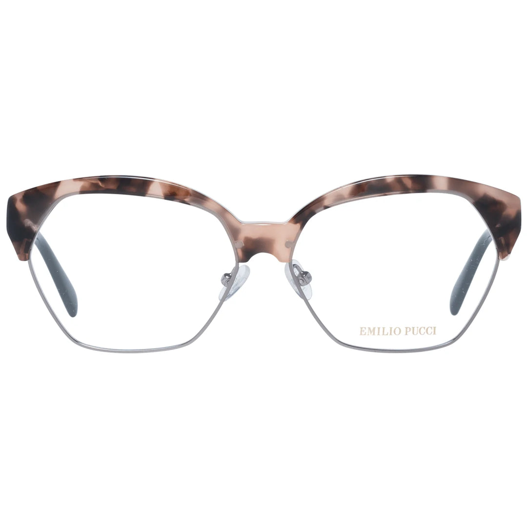 Emilio Pucci Brown Women Optical Frames #women, Brown, Emilio Pucci, feed-agegroup-adult, feed-color-Brown, feed-gender-female, Frames for Women - Frames at SEYMAYKA