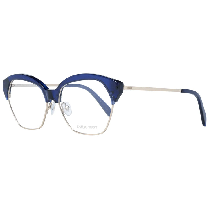 Emilio Pucci Blue Women Optical Frames #women, Blue, Emilio Pucci, feed-agegroup-adult, feed-color-Blue, feed-gender-female, Frames for Women - Frames at SEYMAYKA