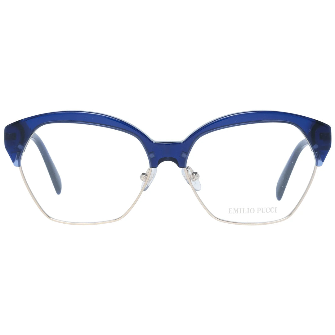 Emilio Pucci Blue Women Optical Frames #women, Blue, Emilio Pucci, feed-agegroup-adult, feed-color-Blue, feed-gender-female, Frames for Women - Frames at SEYMAYKA