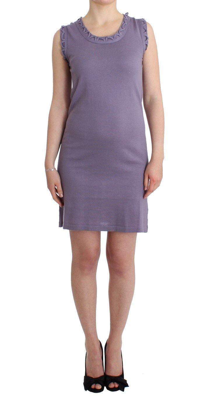 John Galliano Purple Cotton Jersey Dress #women, Catch, Clothing_Dress, Dresses - Women - Clothing, feed-agegroup-adult, feed-color-purple, feed-gender-female, feed-size-L, feed-size-M, feed-size-S, feed-size-XS, Gender_Women, John Galliano, Kogan, L, M, Purple, S, XS at SEYMAYKA