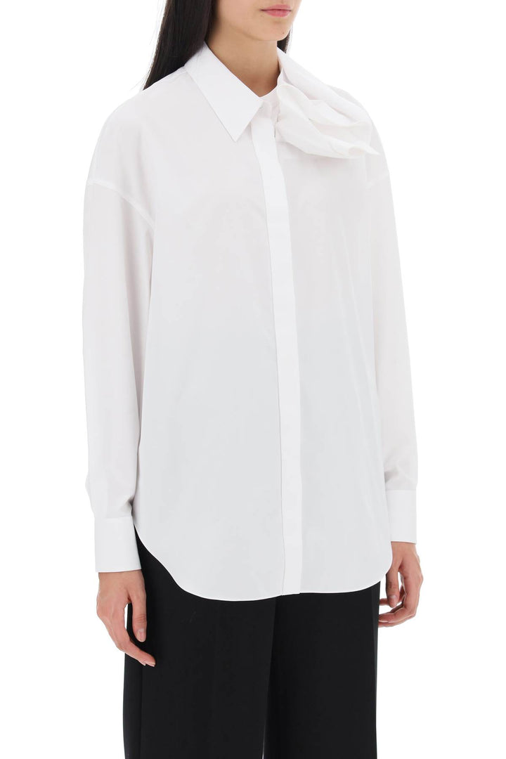 Alexander mcqueen shirt with orchid detail-1