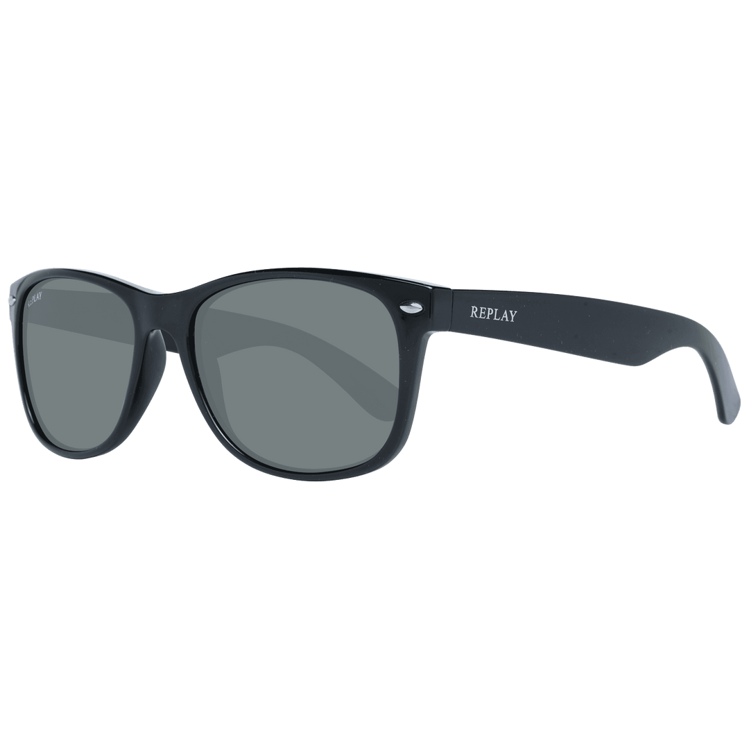 Replay Black  Sunglass Black, feed-1, Replay, Unisex Sunglasses - Sunglasses at SEYMAYKA