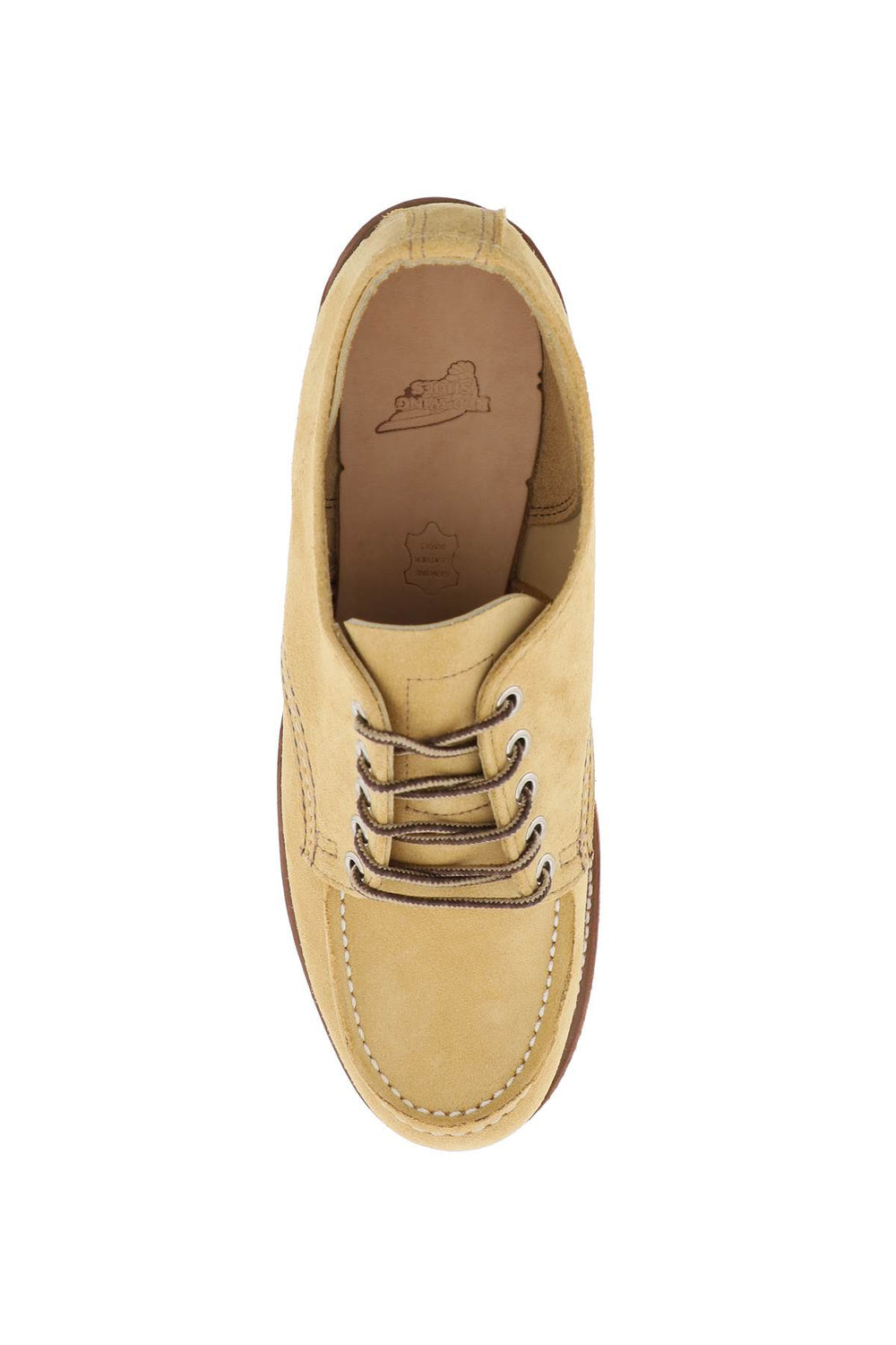 Red wing shoes laced moc toe oxford-1