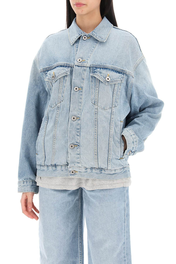 Interior oversized denim jacket-3