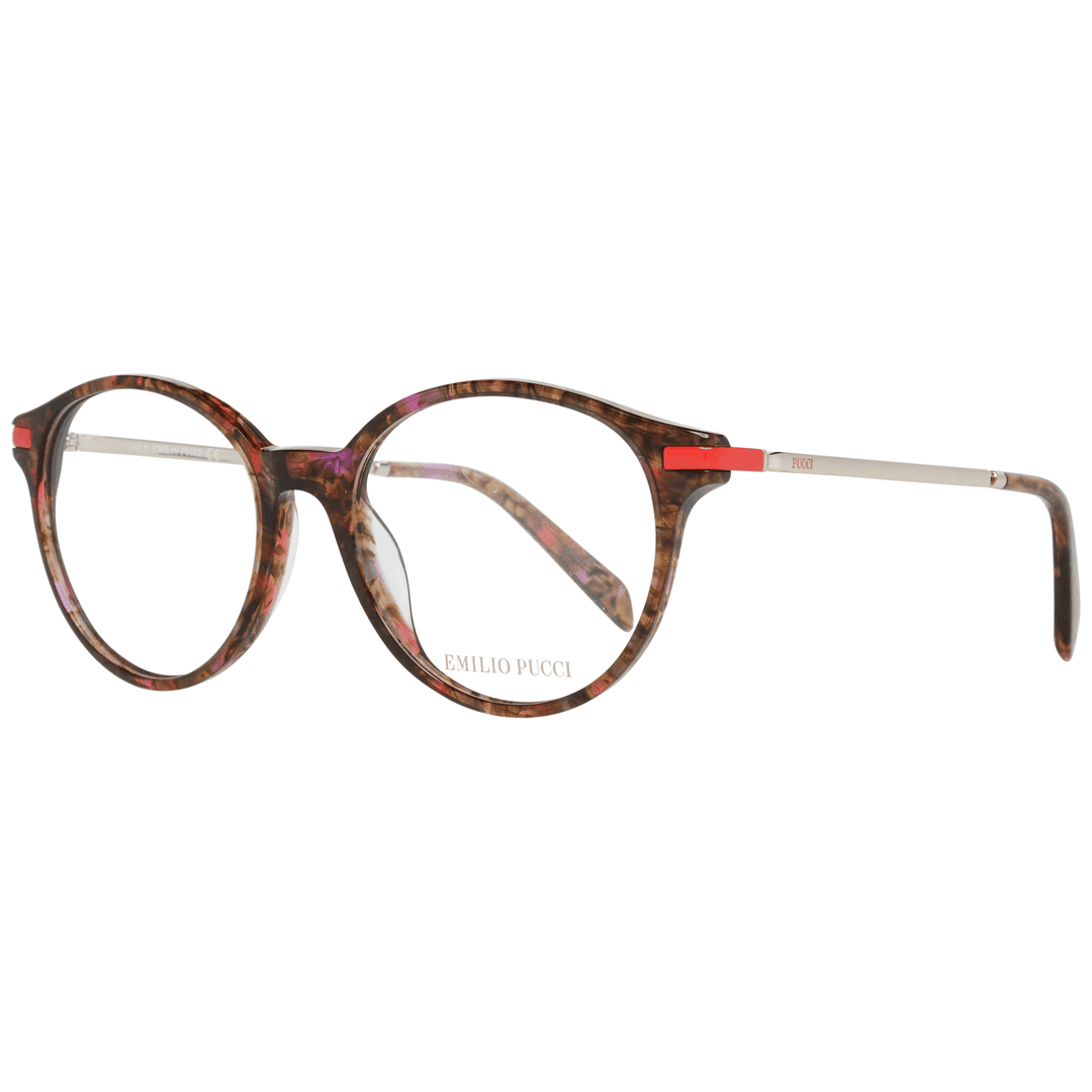 Emilio Pucci Brown Women Optical Frames #women, Brown, Emilio Pucci, feed-agegroup-adult, feed-color-brown, feed-gender-female, Frames for Women - Frames at SEYMAYKA