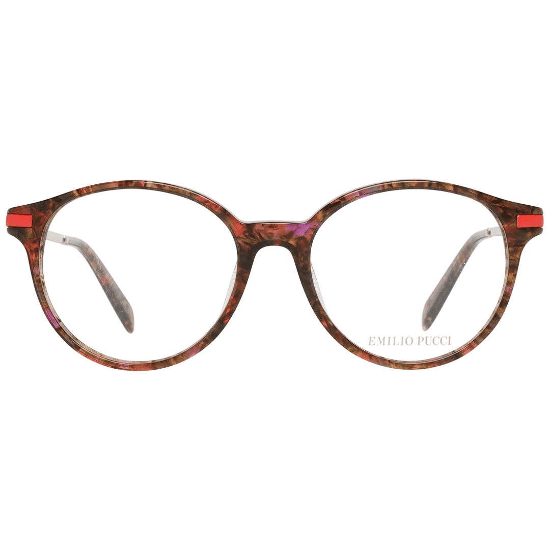 Emilio Pucci Brown Women Optical Frames #women, Brown, Emilio Pucci, feed-agegroup-adult, feed-color-brown, feed-gender-female, Frames for Women - Frames at SEYMAYKA