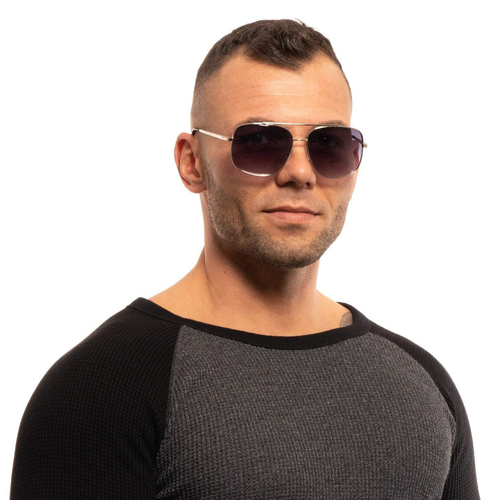 Guess Silver Sunglasses #men, feed-1, Guess, Silver, Sunglasses for Men - Sunglasses at SEYMAYKA