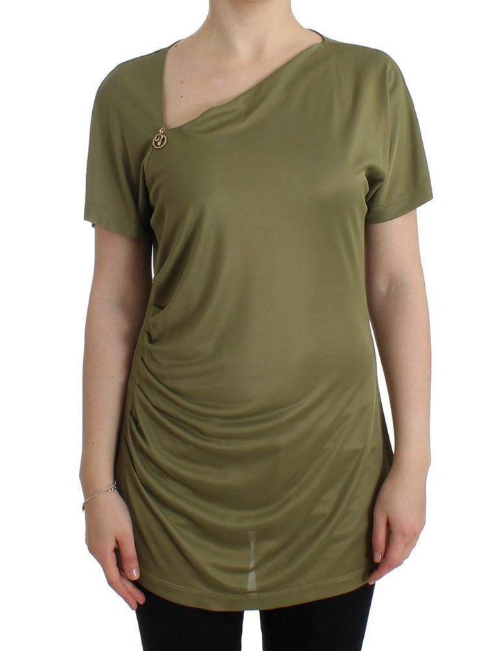 Cavalli Women  Blouse Top #women, Catch, Cavalli, feed-agegroup-adult, feed-color-green, feed-gender-female, feed-size-IT38|XS, Gender_Women, Green, IT38|XS, Kogan, Tops & T-Shirts - Women - Clothing at SEYMAYKA