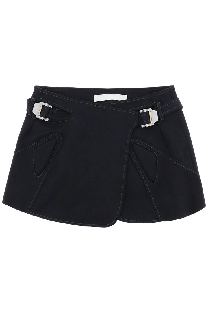 Dion lee wrap miniskirt-0